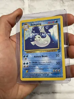 Pokemon Dewgong Non Holo Uncommon Base Set 2 Unlimited 36/130 WOTC Vintage NM - Image 2