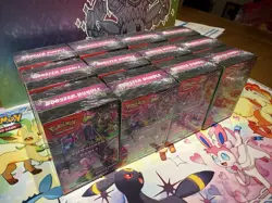 1x Box Of Pokemon Scarlet And Violet Shrouded Fable Booster Bundles. SEALED - Image 4