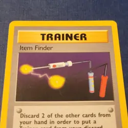 Pokemon Item Finder 74/102 Base Set Regular Moderately Played *FREE SHIPPING* - Image 2