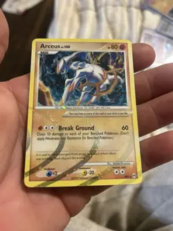 Pokemon TCG Arceus AR8 LV. 100 Platinum Holo Rare 2009 Edition - Image 2
