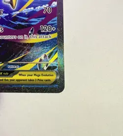 Mega Sharpedo ex 127/094 Special Illustration SIR Pokemon Phantasmal Flames NM - Image 5