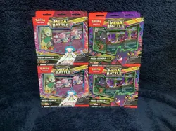 Pokemon Set of 2 1 of each Mega Gengar ex / Mega Diancie ex Mega Battle Deck x2 - Image 1