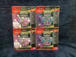 Pokemon Set of 2 1 of each Mega Gengar ex / Mega Diancie ex Mega Battle Deck x2 - Image 2