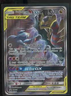 2019 Pokemon Sun & Moon Black Star Promo Garchomp & Giratina GX #SM193 - Image 1