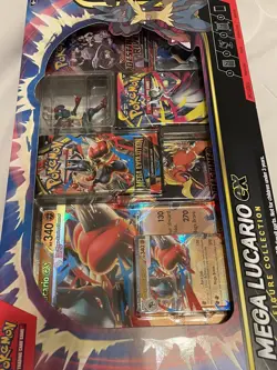 Pokemon TCG Mega Lucario ex - Premium Figure Collection Box Factory Sealed - Image 3