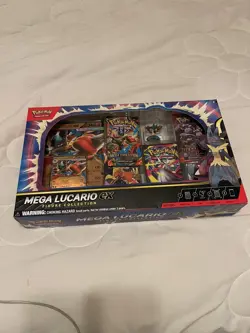 Pokemon TCG Mega Lucario ex - Premium Figure Collection Box Factory Sealed - Image 4