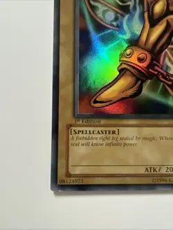 Right Leg Of The Forbidden One LOB-120 Ultra Rare 1st Edition Yu-Gi-Oh LP - Image 5