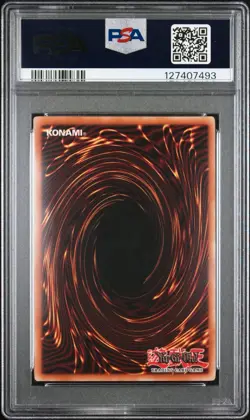 PSA 8 Blue-Eyes White Dragon LOB-001 Original Print Yugioh Misprint Foil Shift - Image 5