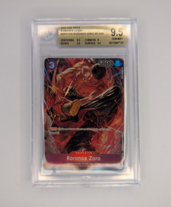 [BGS 9.5] Roronoa Zoro OP01-025 (Romance Dawn/PRE-ERRATA) - One Piece CCG - Image 1