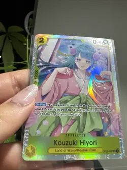 Kouzuki Hiyori OP06-106 Wings of the Captain Foil - Image 2