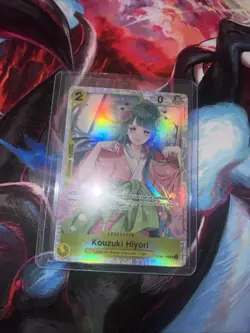 One Piece TCG Kouzuki Hiyori OP06-106 SR Wings of the Captain English NM - Image 3