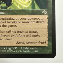 Epic Struggle 112/143 Rare Card Judgement Magic the Gathering MTG LP - Image 5