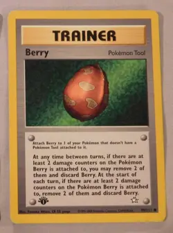 Pokemon Card Trainer Berry 99/111 - Image 1