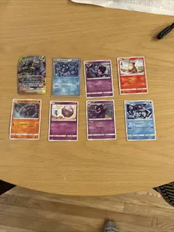 Lot Of Eight Japanese Pokemon Cards - Image 1