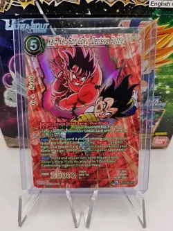 DBS Card Game Masters Kaio-ken Son Goku, Decisive Battle (SPR) BT15-066 - Image 1