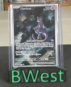 Mewtwo NM 52 SV Scarlet & Violet Promo Card Pokemon TCG 2023 - Image 1