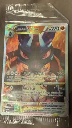 Lucario VSTAR #SWSH291 Sword & Shield Promo Card Pokemon Sealed - Image 1