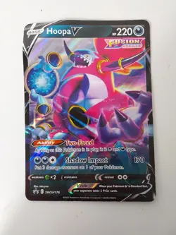 Pokemon Jumbo Cards Hoopa V Fusion Strike + Pikachu V #232 - Image 2
