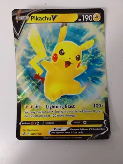 Pokemon Jumbo Cards Hoopa V Fusion Strike + Pikachu V #232 - Image 4