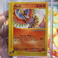 2002 Pokemon Center NY Ho-Oh #52 Black Star Promo Card CGC Gem Mint 10 - Image 5