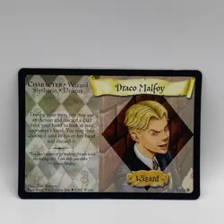 Draco Malfoy - Holo Foil | 3/116 | Base Set | Harry Potter TCG | WotC Card - Image 1