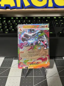Mega Charizard X ex 13/94 Double Rare - Phantasmal Flames Pokemon Card - NM - Image 1