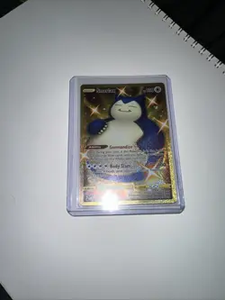 Pokemon TCG Chilling Reign Snorlax Gold Secret Rare Card - Image 1