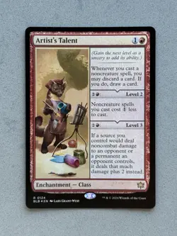 Artist's Talent #124 FOIL - MTG Bloomburrow (BLB) - NM / Mint - Image 1