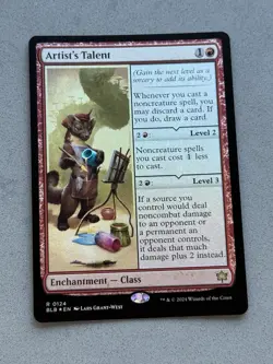 Artist's Talent #124 FOIL - MTG Bloomburrow (BLB) - NM / Mint - Image 3