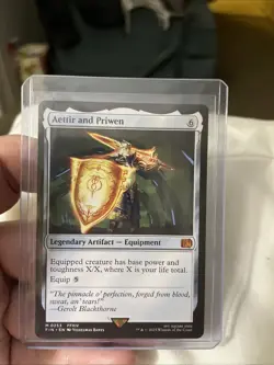 Aettir and Priwen x1, MTG, Magic the Gathering, Final Fantasy, FIN, NM - Image 1