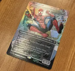 Spectacular Spider-Man, R 0014, NM Foil Borderless, MTG Marvel’s Spider-Man, SPM - Image 2