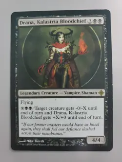 MTG Drana, Kalastria Bloodchief Rise of the Eldrazi Regular Rare - Image 1