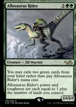 Duel Decks: Anthology #2 Allosaurus Rider - Image 1