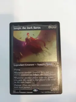 Sengir, the Dark Baron (Foil Etched) Commander Legends Foil - Image 1