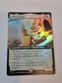 1x Monk Gyatso TLE #173 Extended Art Rare Foil NM x1 - Image 1