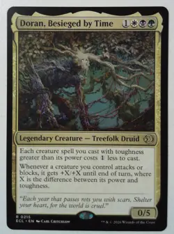 Doran, Besieged by Time *Rare* Magic MtG x1 Lorwyn Eclipsed - Image 1