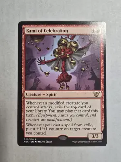 Kami of Celebration Commander: Kamigawa: Neon Dynasty Regular - Image 1