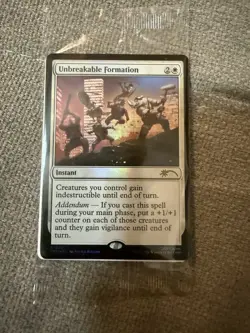 Magic The Gathering x TMNT NYCC Exclusive Promo Unbreakable Formation Sealed - Image 1