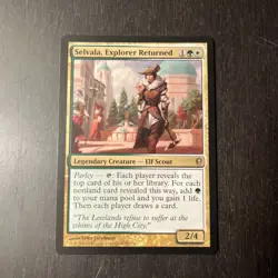 MTG STARTER COMMANDER DECK - Selvala, Explorer Returned - W/G Group Hug - Image 1