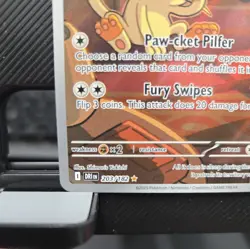 NM Team Rocket's Meowth 203/182 Sv10: Destined Rivals Pokemon Holo #1 2025 - Image 4