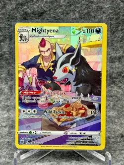 2022 Pokemon Astral Radiance Full Art Holo Mightyena TG09/TG30 - Image 1