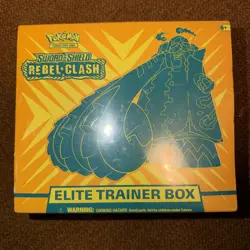 Pokemon Sword and Shield Rebel Clash Elite Trainer Box 820650807008 - Image 1