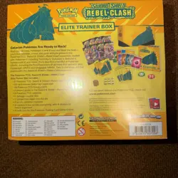 Pokemon Sword and Shield Rebel Clash Elite Trainer Box 820650807008 - Image 2