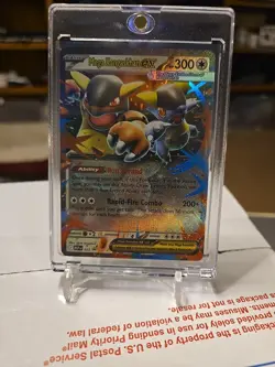 Pokemon Mega Kangaskhan ex 025 Black Star Promo Double Rare Near Mint - Image 1