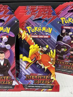Pokemon Destined Rivals Sleeved Booster Pack LOT OF 20 ALL ARTWORK New Sealed 🔥 - Image 4