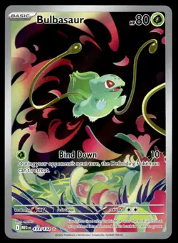 Pokemon TCG Mega Evolution #133/132 Bulbasaur Holo NM - Image 1