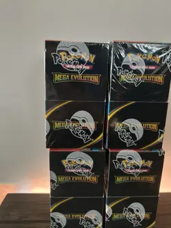 X4 Pokemon TCG Mega Evolution Half Booster Box NEW SEALED (18 booster packs) ✅ - Image 2