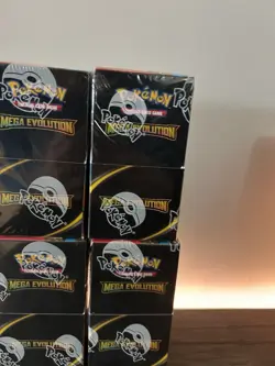X4 Pokemon TCG Mega Evolution Half Booster Box NEW SEALED (18 booster packs) ✅ - Image 3