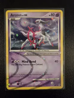 Pokemon TCG Arceus AR7: Arceus Holofoil Rare MP - Image 1