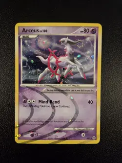 Pokemon TCG Arceus AR7: Arceus Holofoil Rare MP - Image 2